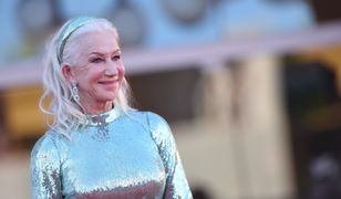 76-letnia Helen Mirren w cekinowej sukni. Aktorka zachwyciła na festiwalu w Wenecji