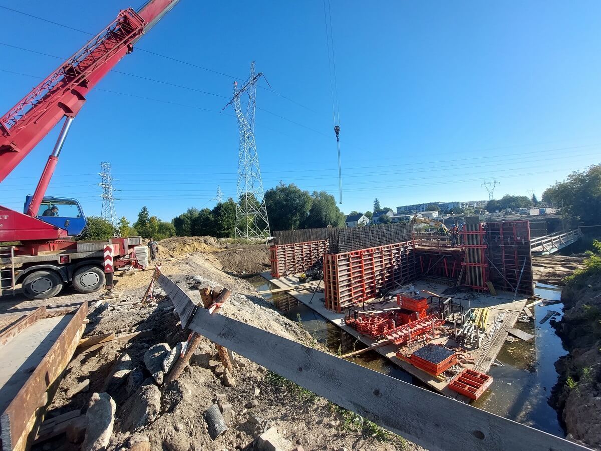 Budowa mostu na ul. Żeglarskiej