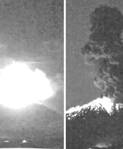 Działo się w nocy. Erupcja wulkanu, zakłócone loty w Japonii