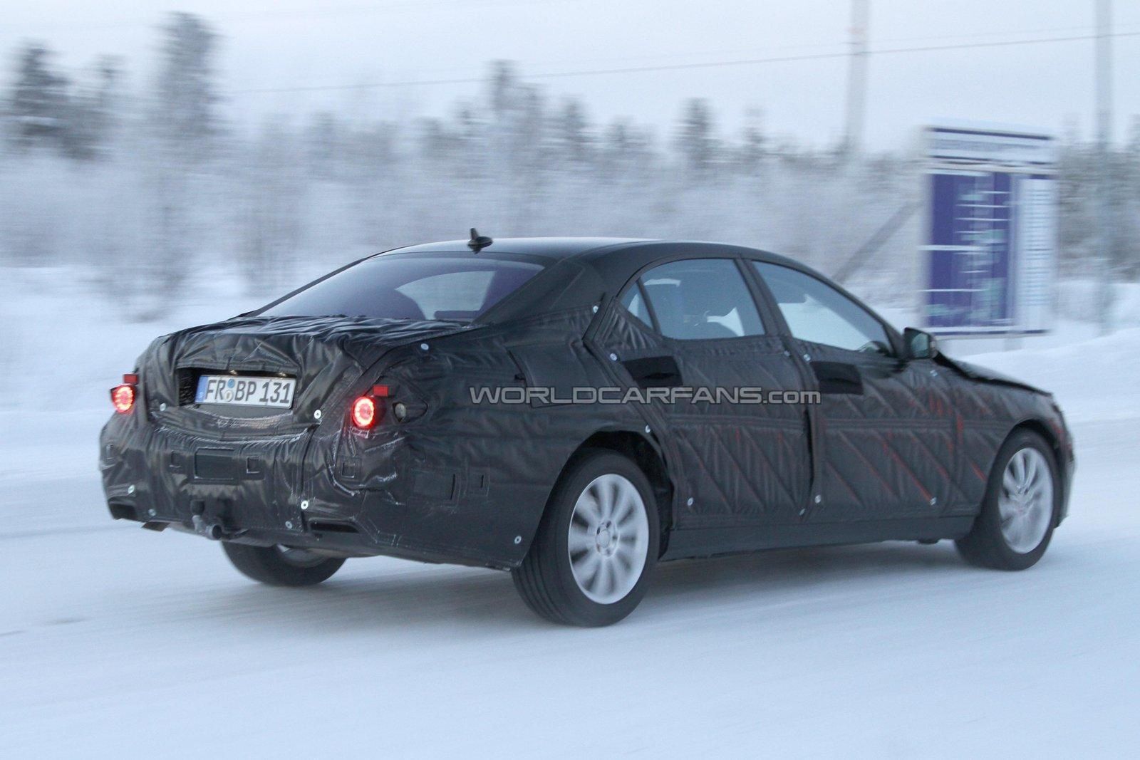 Mercedes S 2013 Spy