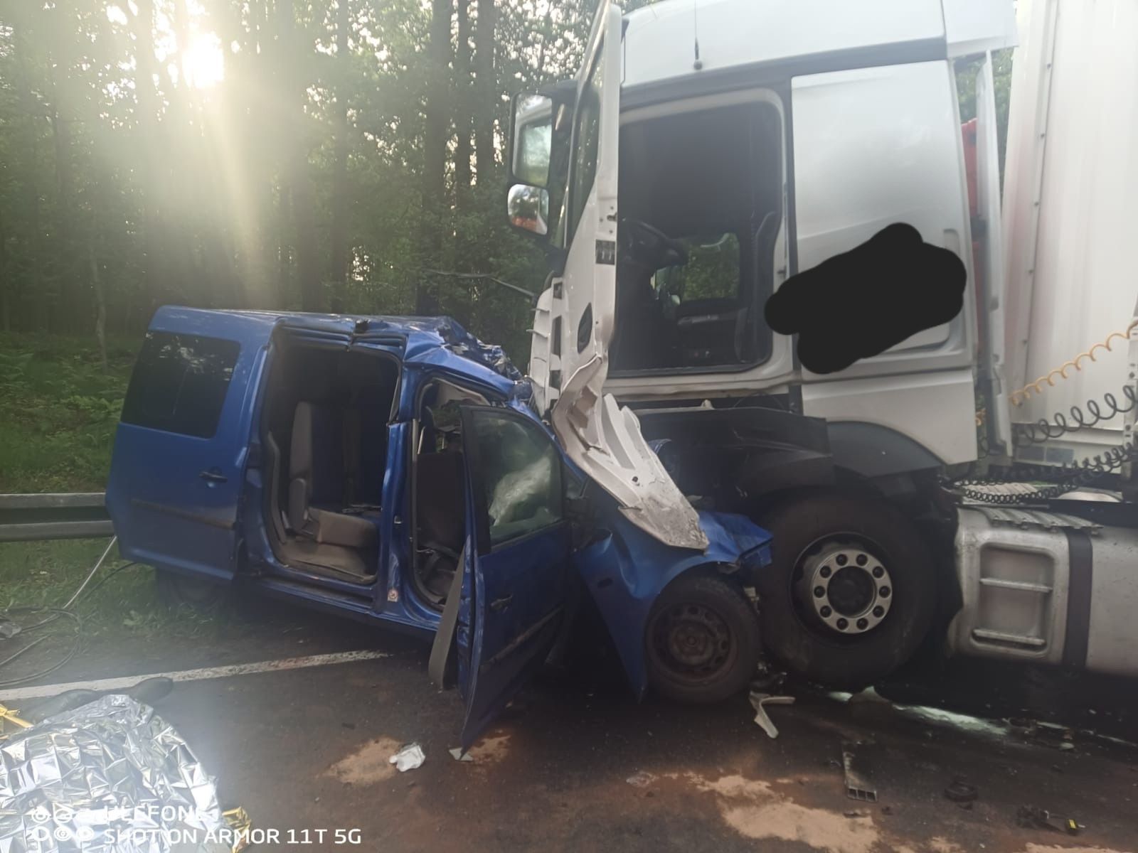 W wyniku wypadku zginęły trzy osoby