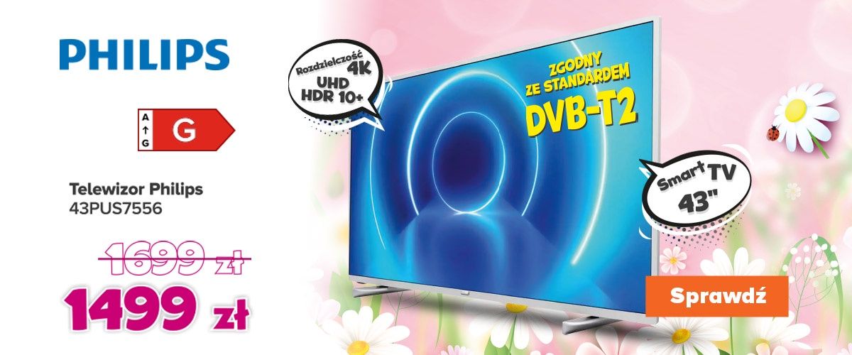 Telewizor Philips 43PUS7556