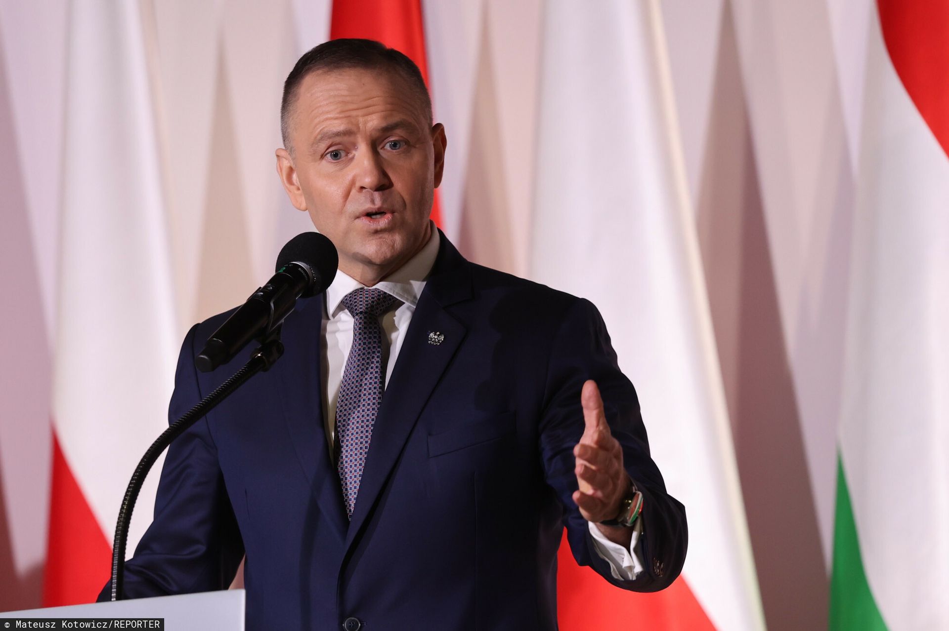 Bogucki broni Nawrockiego. "Półchłopek jak ćwierćdziennikarz"