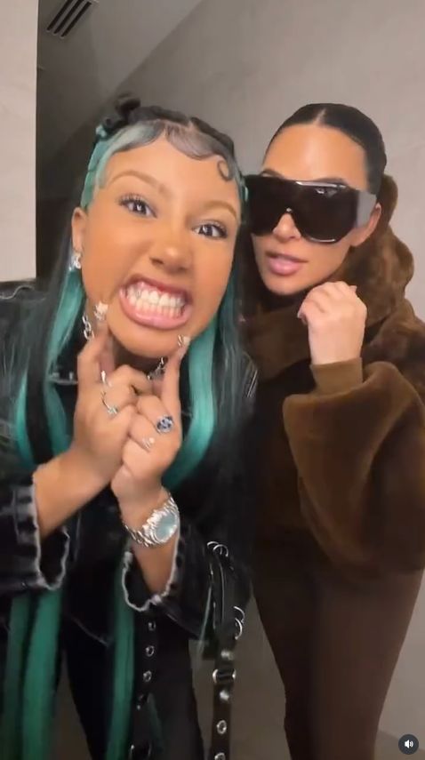 Kim Kardashian i North West