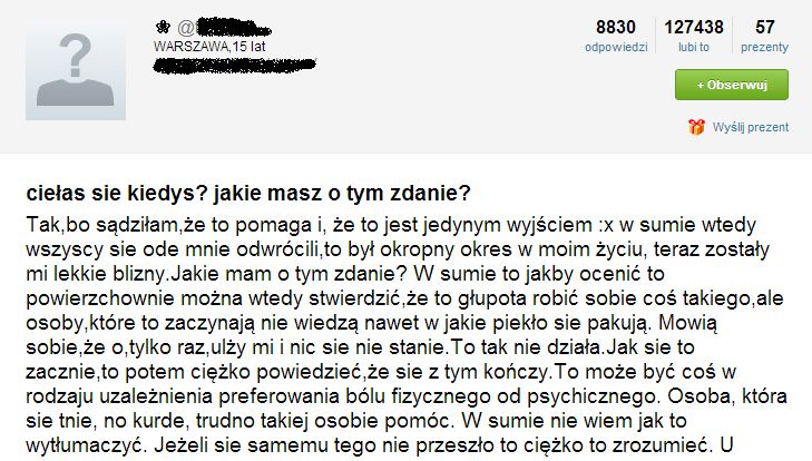 Ask.fm to nowy Facebook? Spotkałem tam samobójców, mędrców i polityków. Gdzie ich rodzice?! 12