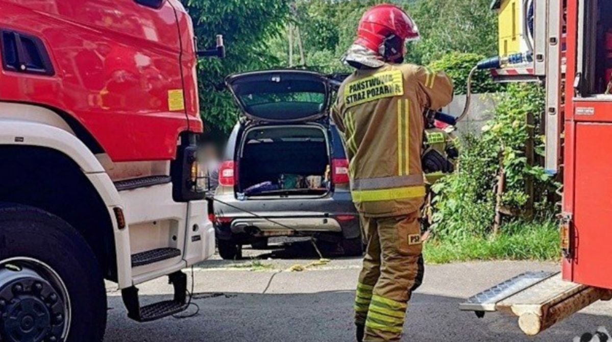 Tragiczny wypadek w Wałbrzychu. Najechał na leżącego mężczyznę. Zginął na miejscu