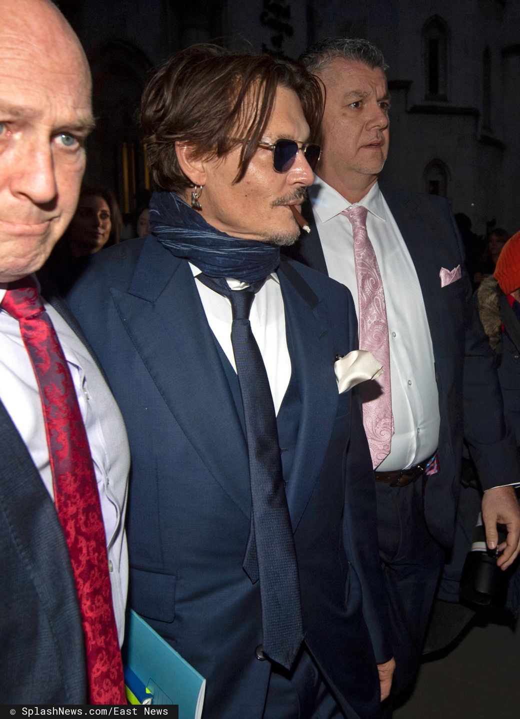 Johnny Depp pojawił się w sądzie w Londynie