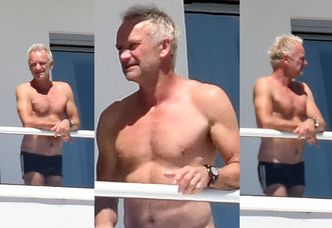 66-letni muskularny Sting wygrzewa się na słońcu w Miami (ZDJĘCIA)