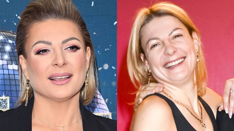  Magdalena Narożna bez makijażu pląsa na treningu