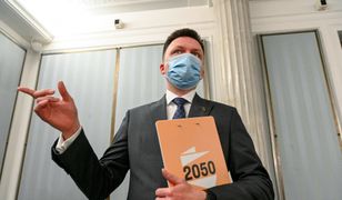 Hołownia do Kaczyńskiego: "niech pan przeprosi"