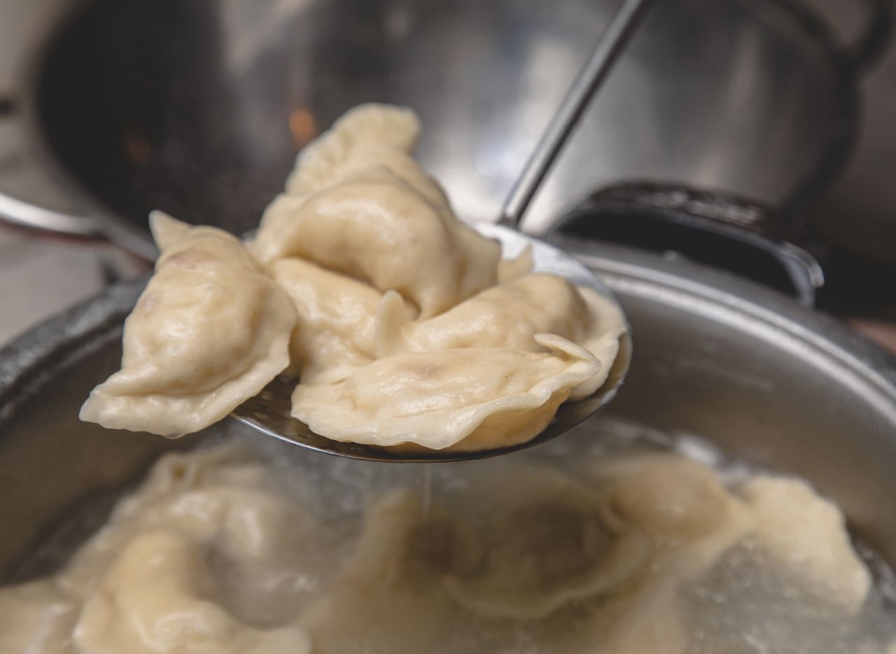 Recipe for the best pierogi dough.