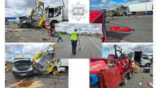 Tragiczny wypadek na A1. Cztery osoby nie żyją, cztery są w stanie ciężkim!