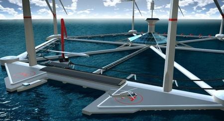 Nowy system pływających turbin wiatrowych 2
