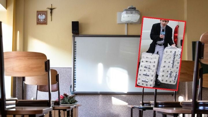 Kontrowersyjna zbiórka dyrektora szkoły. W odwecie młodzież zrobiła zrzutkę na papier toaletowy