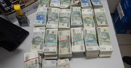 Próbował przewieźć przez granicę blisko 920 tys. zł. Zapłaci 5 tys. złotych mandatu