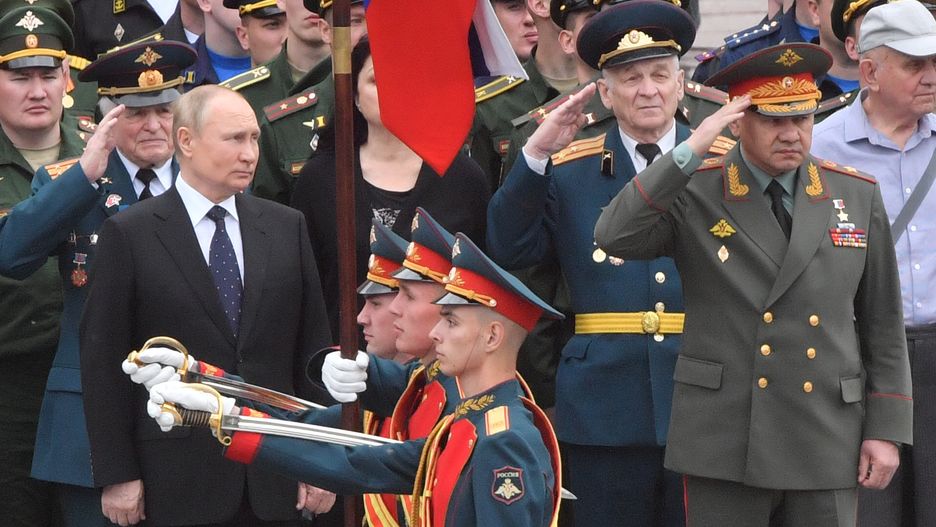 Władimir Putin i Siergiej Szojgu
