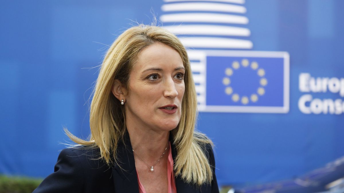 Na zdjęciu Roberta Metsola