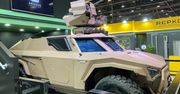 Futurystyczny pojazd opancerzony Arquus na IDEX 2021