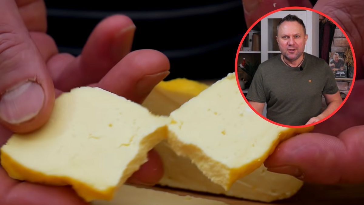 Tomasz Strzelczyk pokazał, jak w 20 minut zrobić domowy ser