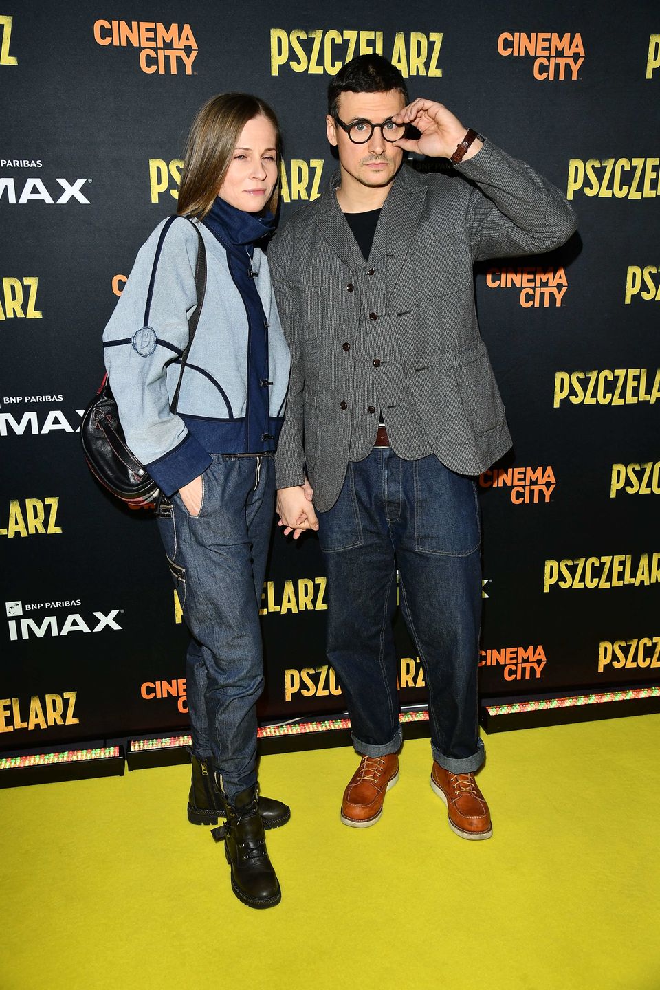 Gwiazdy na premierze filmu "Pszczelarz