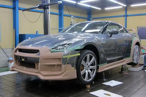 Jak powstaje body kit do Nissana GT-R?