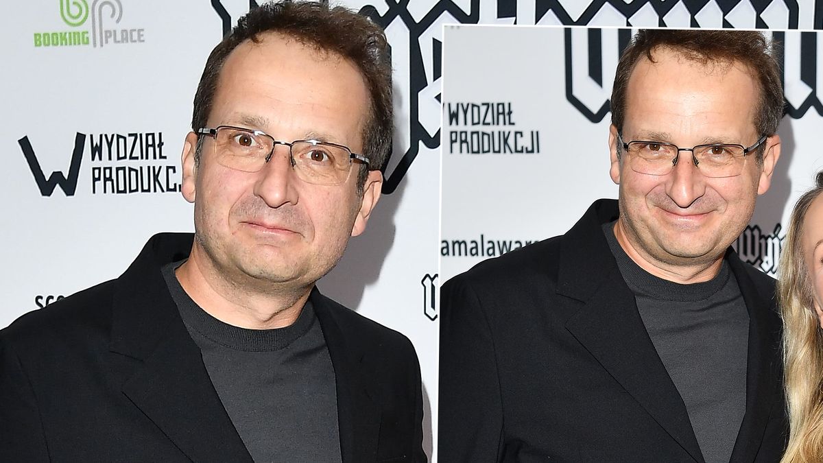 Robert Górski zabrał młodszą żonę ściankę