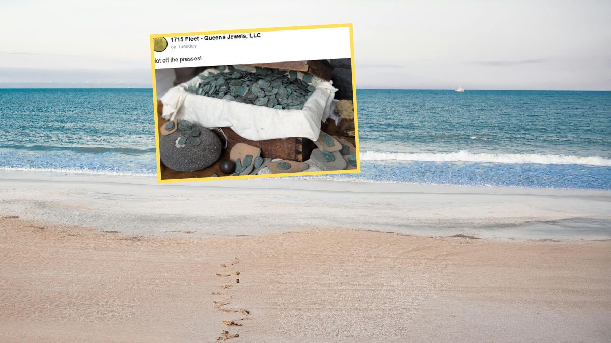 Skarb z 1715 roku wydobyto u wybrzeży Treasure Coast