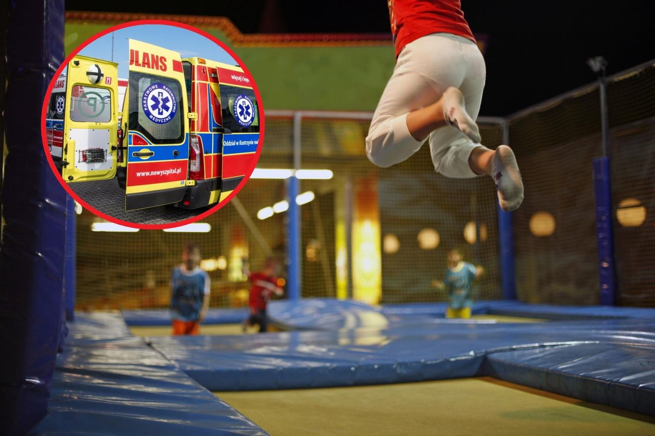 Wypadek w parku trampolin. "Nie było żadnego ostrzeżenia"