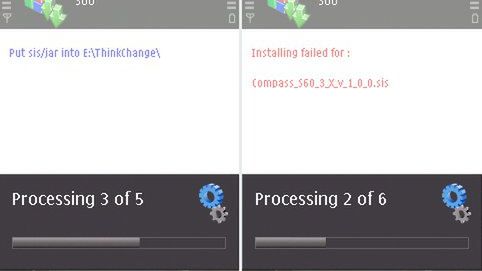 Symbian: Instalacja wielu programów jednocześnie 1