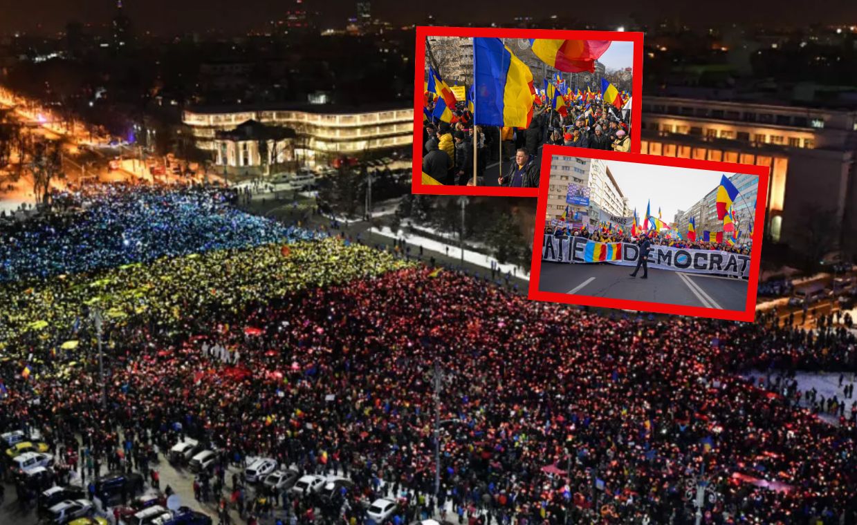 Protesty w Rumunii. Domagają się drugiej tury wyborów prezydenckich