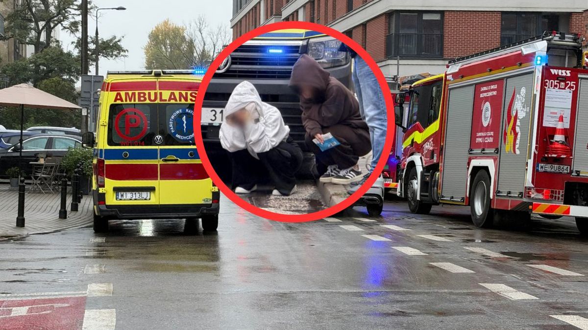 Atak nożem w szkole w Warszawie