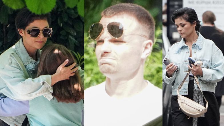 Katarzyna Cichopek i Marcin Hakiel przekazują sobie córkę 