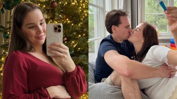 Lil Masti celebruje szósty miesiąc ciąży, eksponując krągłości w świątecznym anturażu: "Dzidzia rośnie. Matka też" (FOTO)