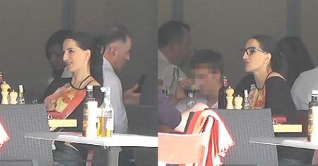 Ciężarna Steczkowska na obiedzie z synem!