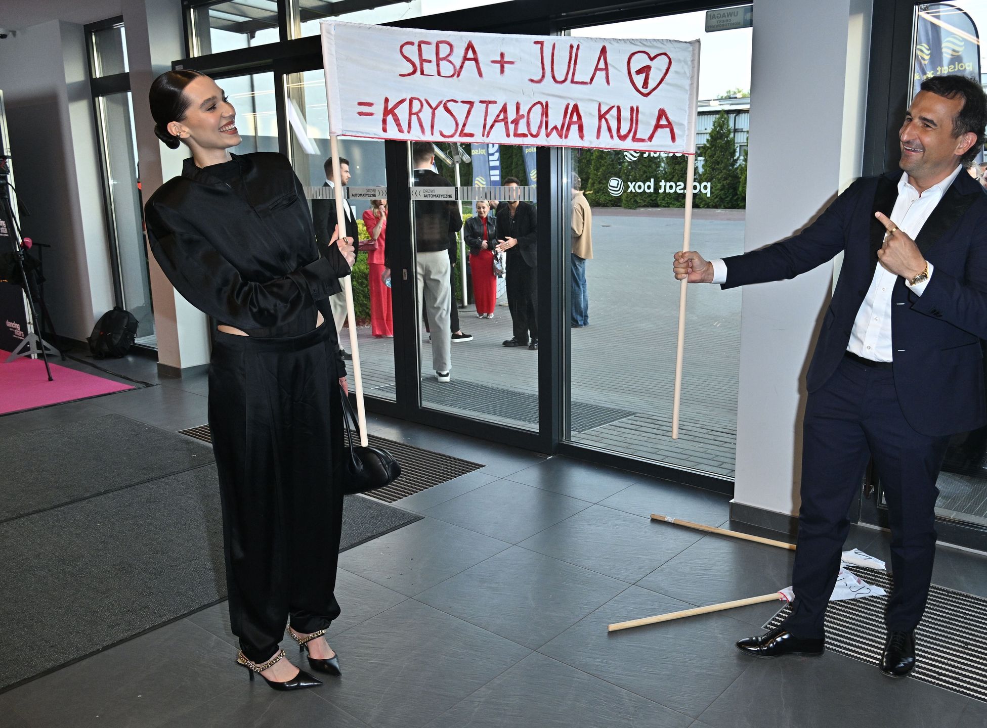 Michał Koterski i tajemnicza brunetka