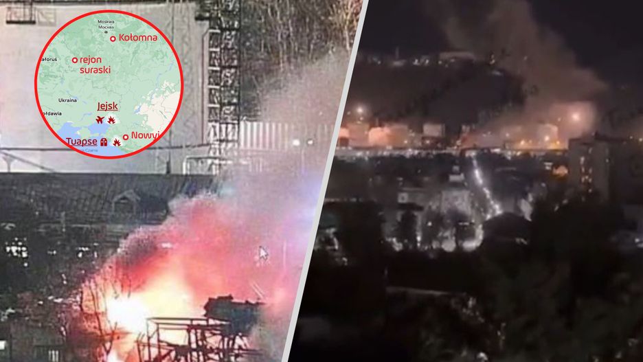 Ukraina atakuje cele w Rosji