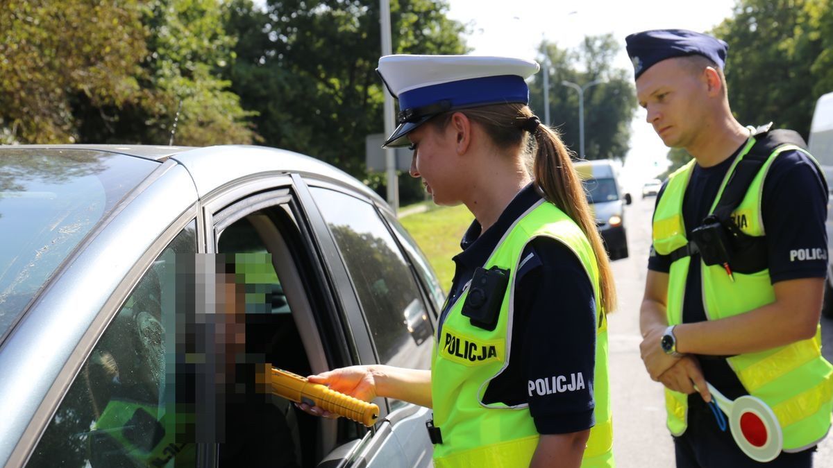W pierwszej połowie 2023 r. złapano 47 tysięcy pijanych kierowców