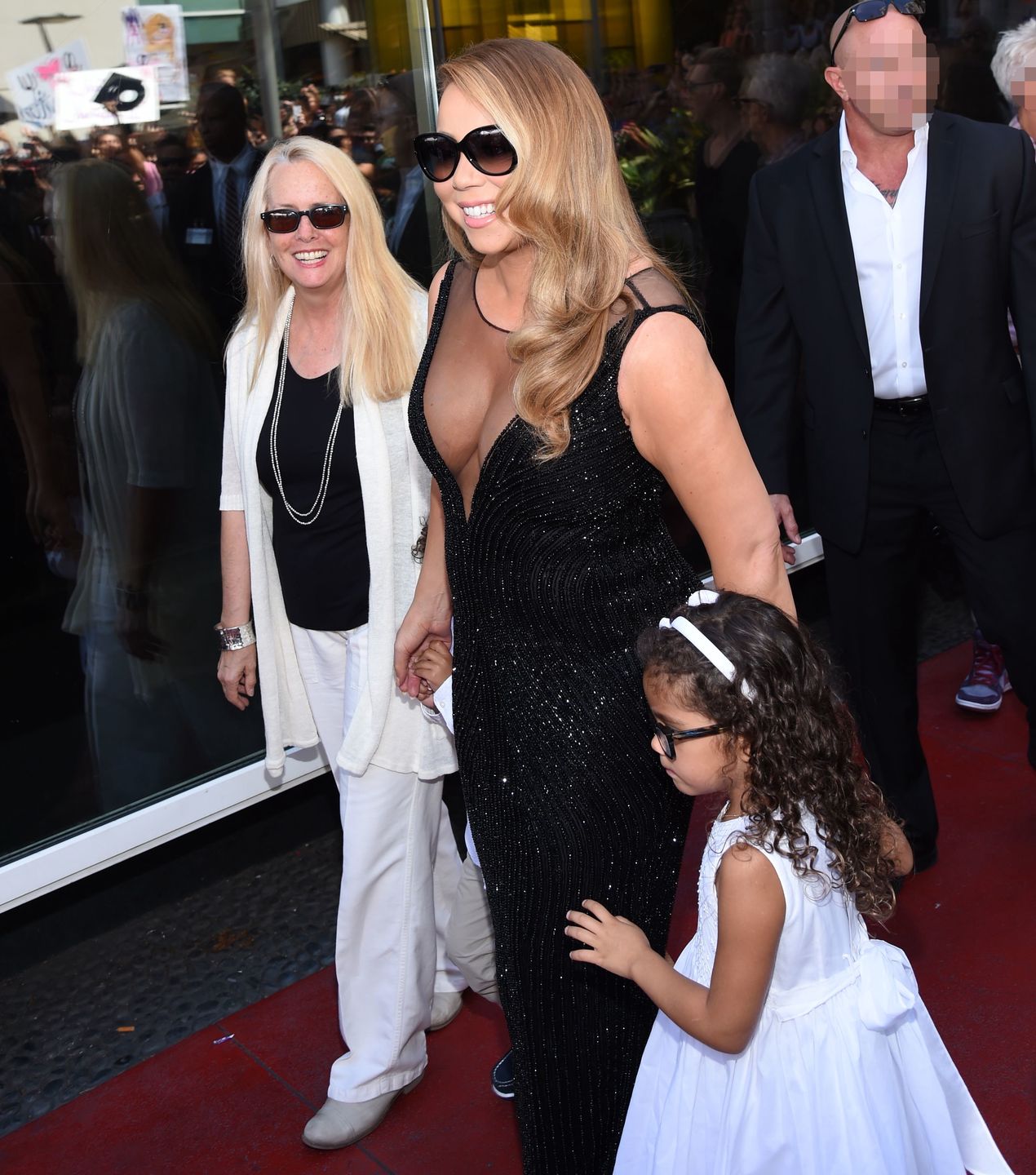 Patricia Hickey i Mariah Carey w 2015 roku