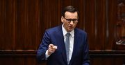 "Nad Polską zawisła czarna, ruska chmura". Morawiecki w Sejmie, przerywa mu opozycja