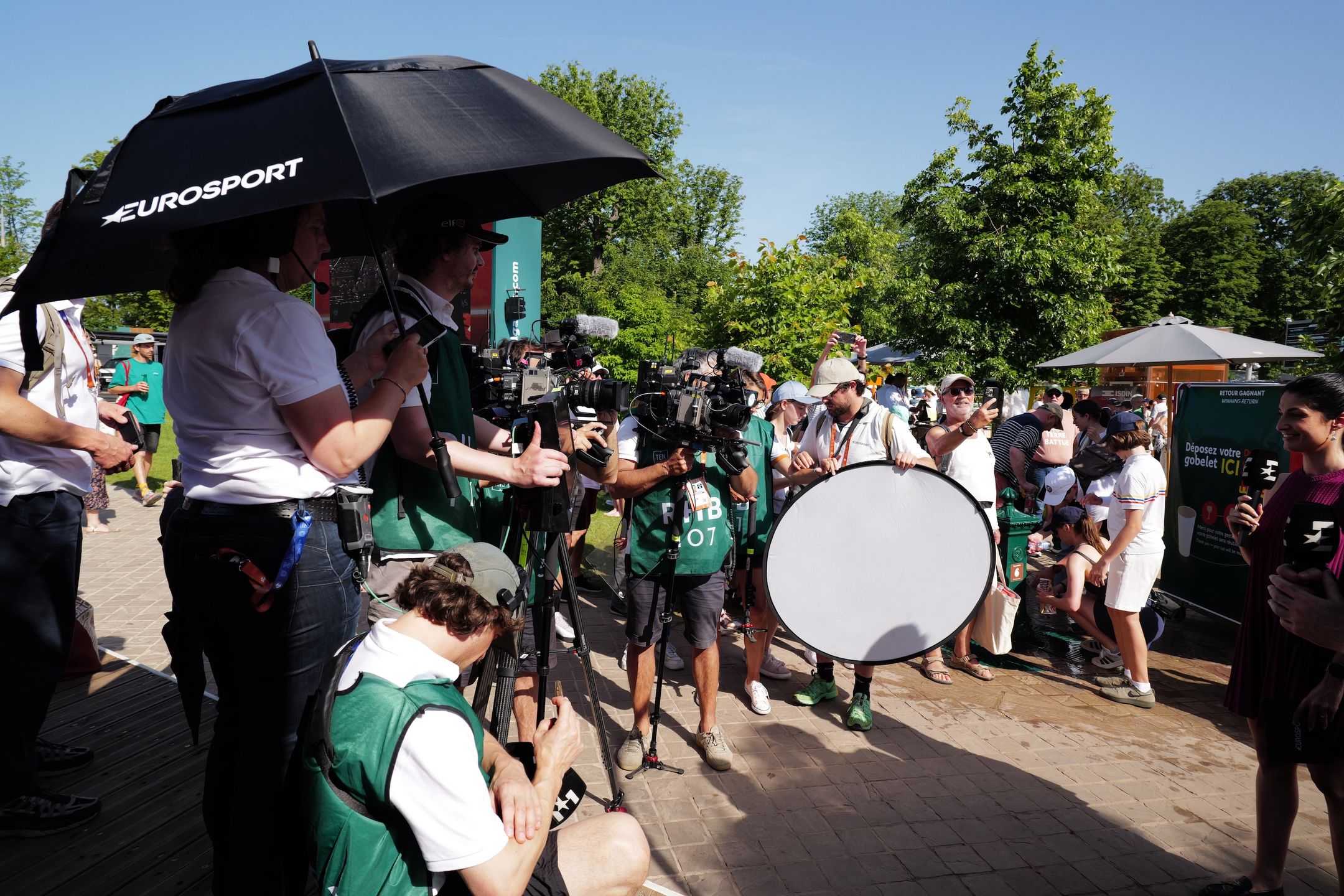 Eksperci podczas transmisji Roland Garros
