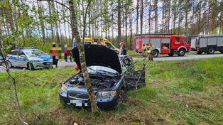 Pomorskie: Pijany kierowca spowodował wypadek. Jedna osoba w szpitalu