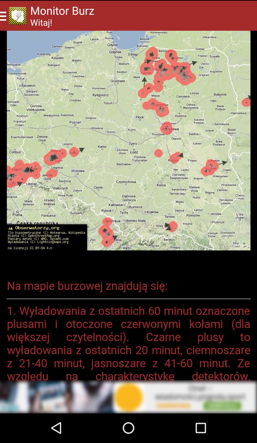 Gdzie jest burza? Przegląd stron i aplikacji nie tylko dla fotografa 36