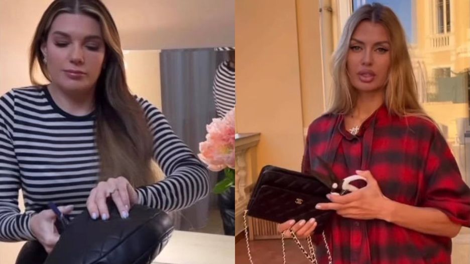 Rosyjskie influencerki tną torebki od Chanel