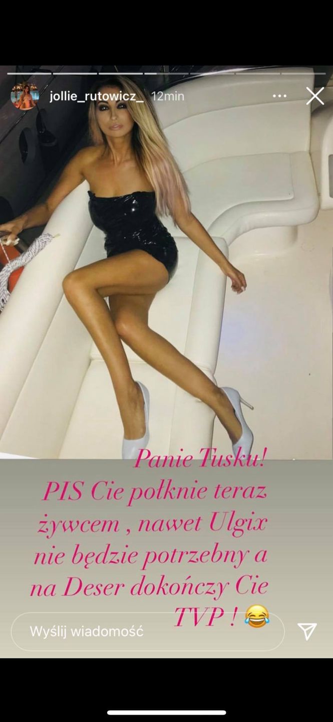 Jola Rutowicz UDERZA w Donalda Tuska
