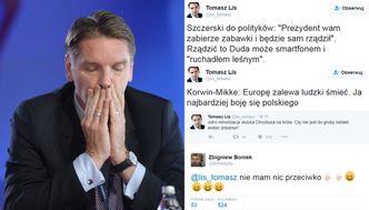 2016 rok w tweetach Tomasza Lisa