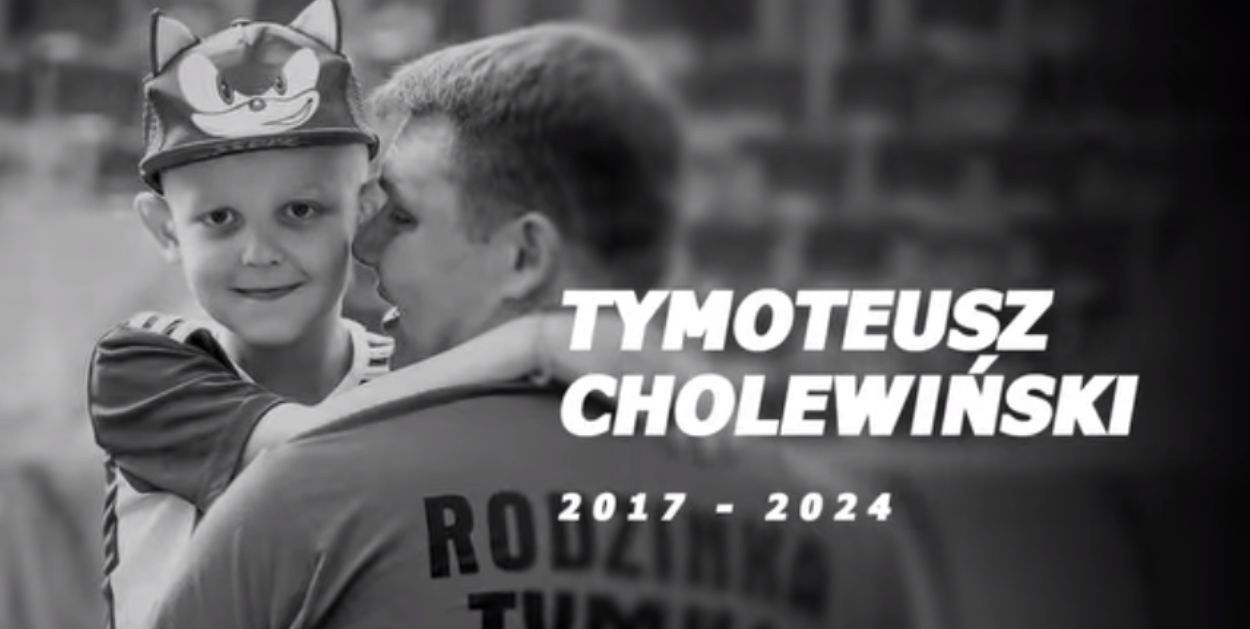 Mecz dla Tymusia Cholewińskiego - rodzice chłopca zapraszają!