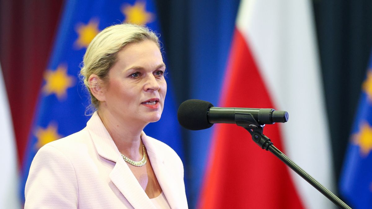 Barbara Nowacka podczas inauguracji roku szkolnego 2025/2026