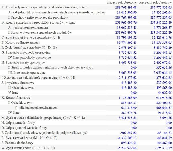 Wyniki finansowe grupy Initiative Media Warszawa