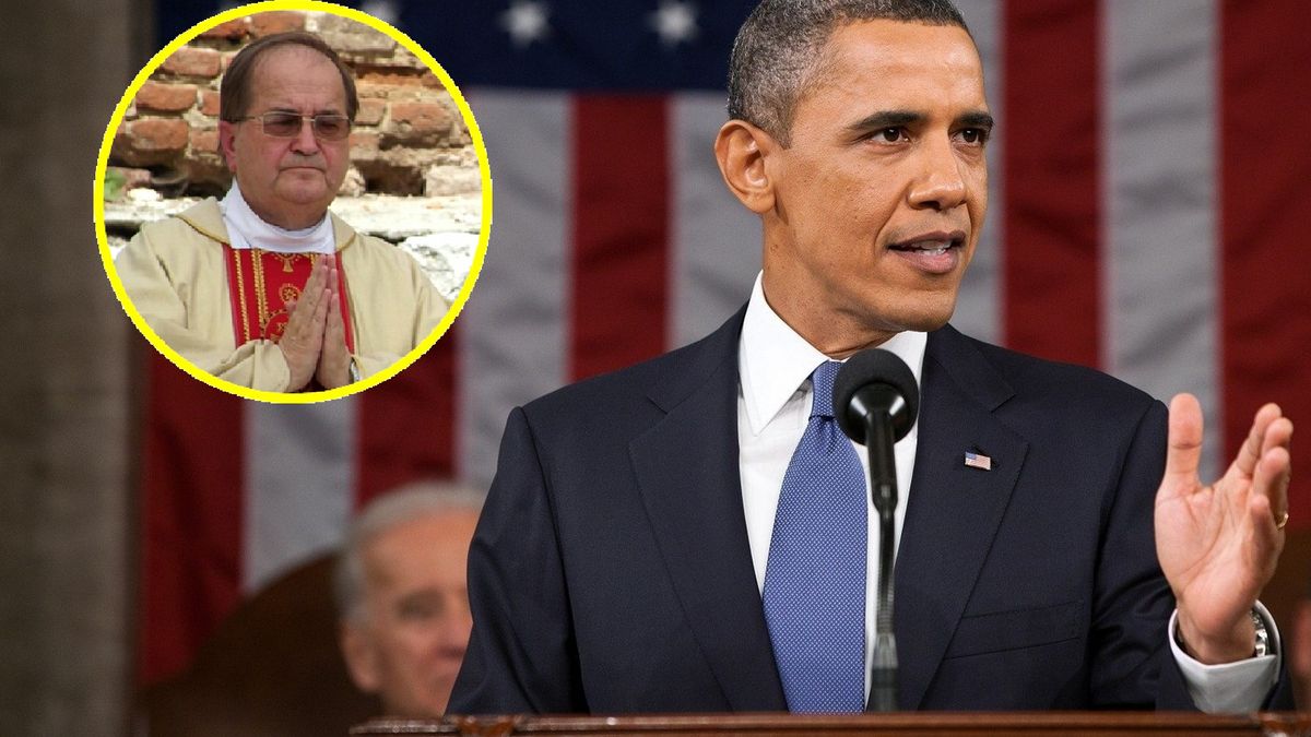 Czy mogłoby dojść do spotkania Baracka Obamy z Tadeuszem Rydzykiem?