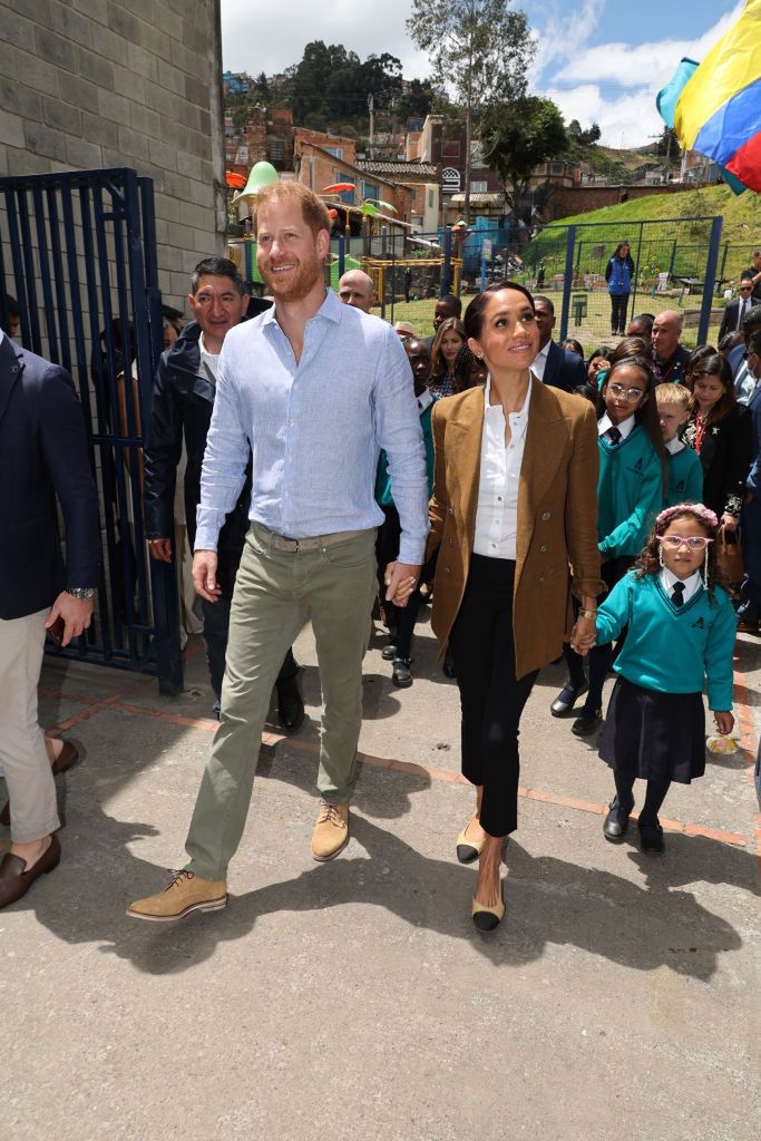 Harry and Meghan in Colombia